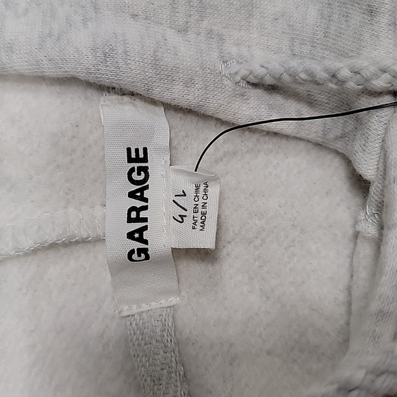 Garage Size L Washington State University Gray w/ Pink Hoodie Cutout Front, NEW - Picture 11 of 12